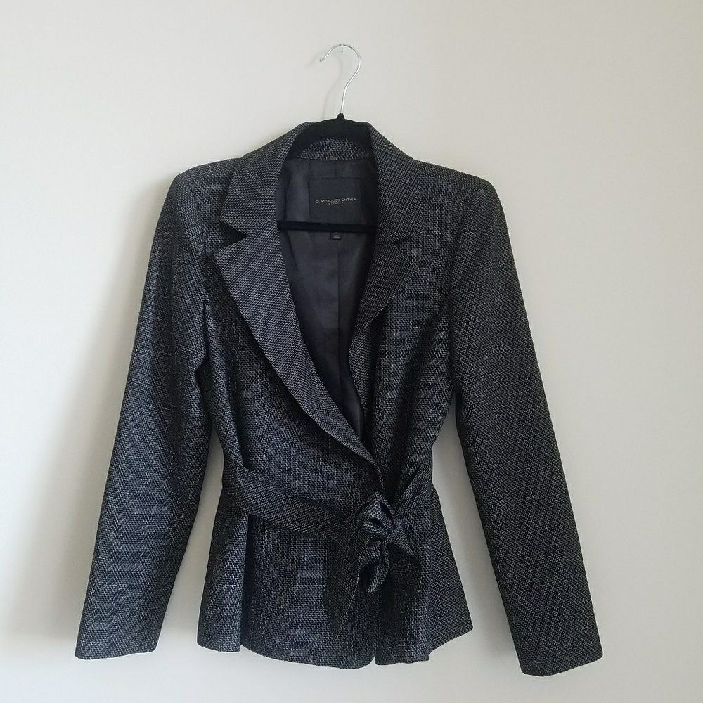 Classiques Entier belted blazer